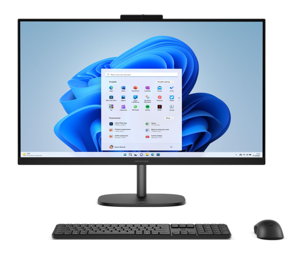 HP OmniStudio AIO 27 Ryzen 5-40/16GB/512/Win11 120Hz Czarny - 1594737 - zdjęcie